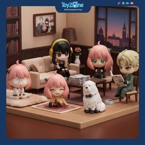 Mô hình Blind box Spy x Family Play House Sit-Sit Series EAKI