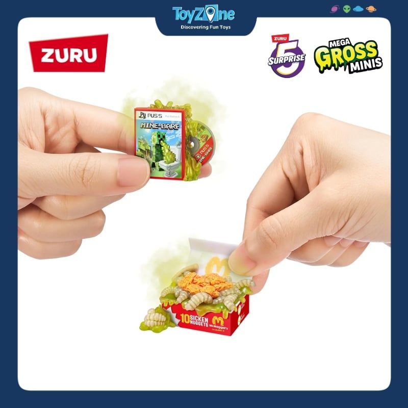 Mô hình đồ chơi Blind box 5 Surprise Mega Gross Minis ZURU TOYS