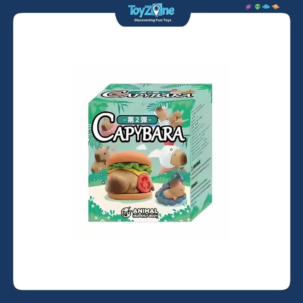 Mô hình đồ chơi Blind Box Capybara Series 2 ANIMAL HEAVENLY BODY
