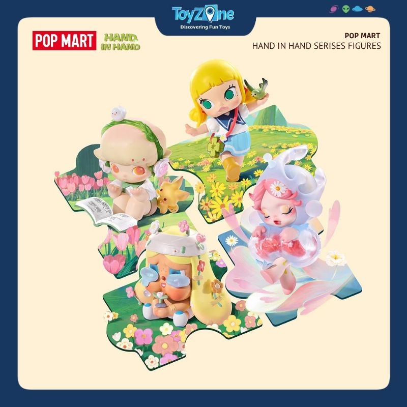 Mô hình đồ chơi Blind box Hand in Hand Series Figures ( Tay Trong Tay ) POP MART
