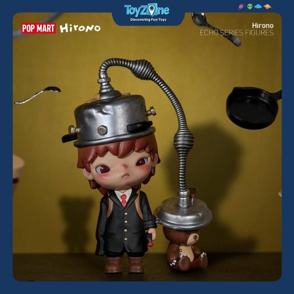 Mô hình đồ chơi Blind Box Hirono Echo ( Nội Tâm Hirono ) Series Figures POP MART