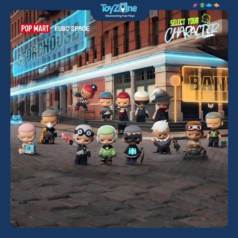 Mô hình đồ chơi Blind box Kubo Select Your Character POP MART