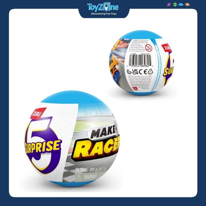 Mô hình đồ chơi Blind box lắp ráp 5 Surprise Make A Racer ZURU TOYS