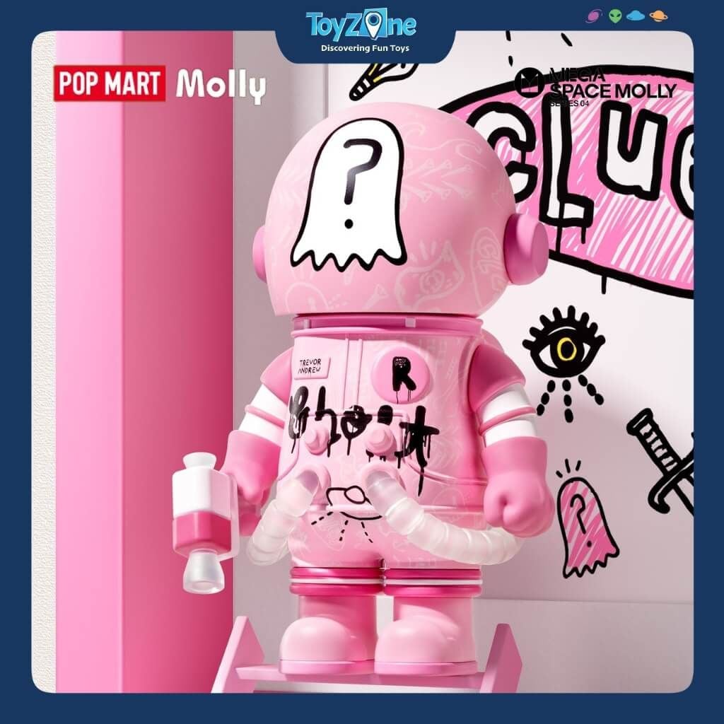 Mô hình đồ chơi Blind box Mega Space Molly 100% Series 4 POP MART