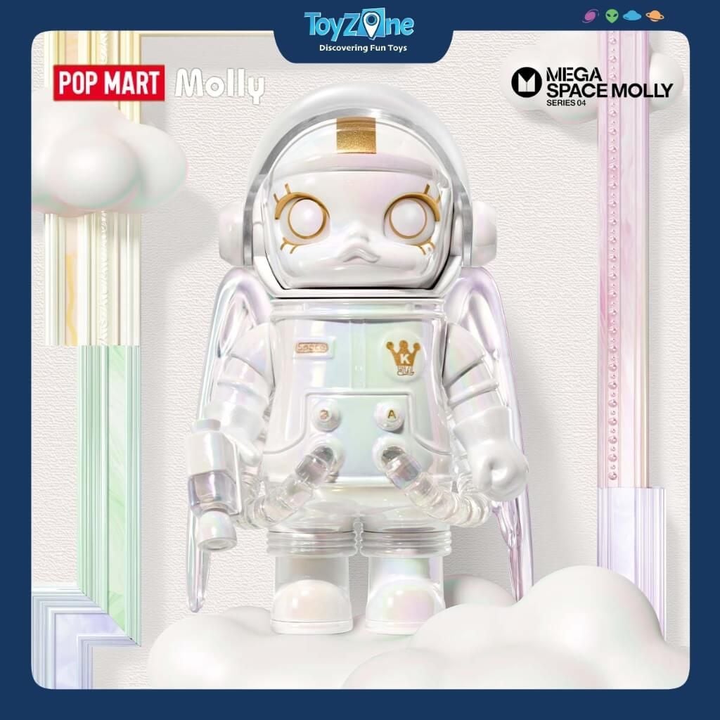 Mô hình đồ chơi Blind box Mega Space Molly 100% Series 4 POP MART