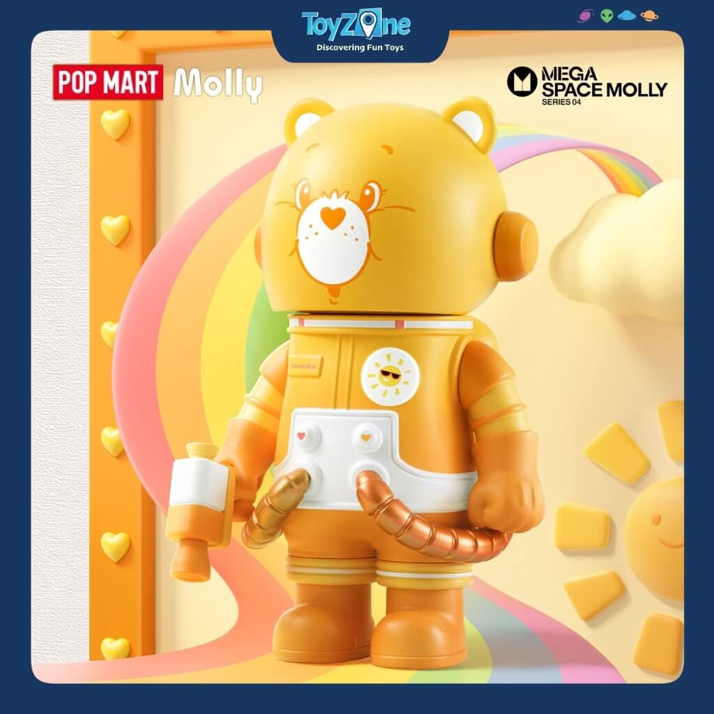 Mô hình đồ chơi Blind box Mega Space Molly 100% Series 4 POP MART
