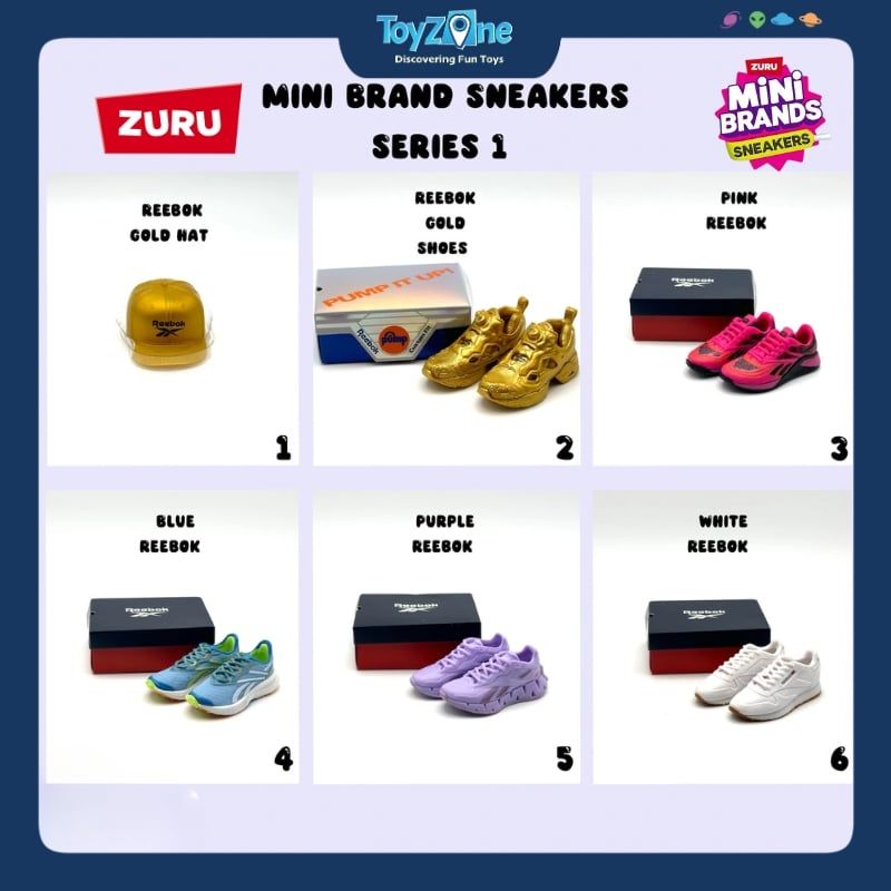 Mô hình đồ chơi Blind box Mini Brands Sneaker ZURU TOYS