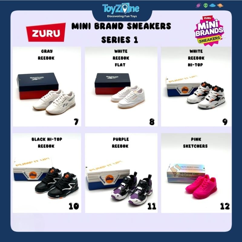 Mô hình đồ chơi Blind box Mini Brands Sneaker ZURU TOYS