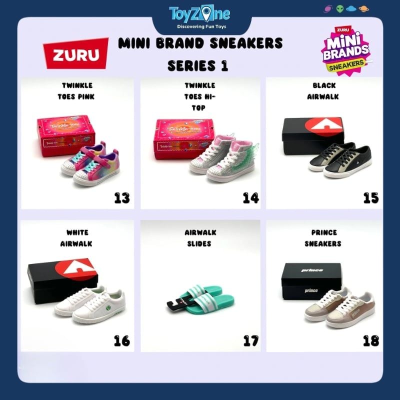 Mô hình đồ chơi Blind box Mini Brands Sneaker ZURU TOYS