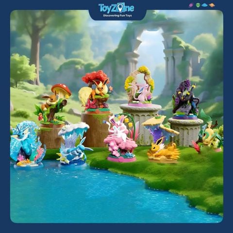 Mô hình đồ chơi Blind box Pokemon Eevee Enjoy Series FUNISM