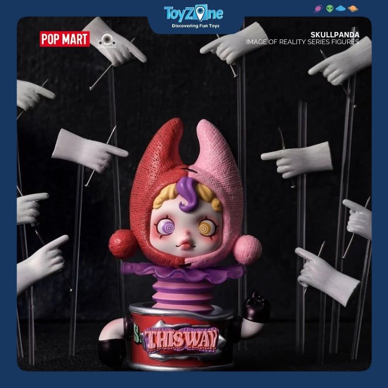 Mô hình đồ chơi Blind box Skull Panda Image Of Reality ( Hình Ảnh Thực Tại ) POP MART