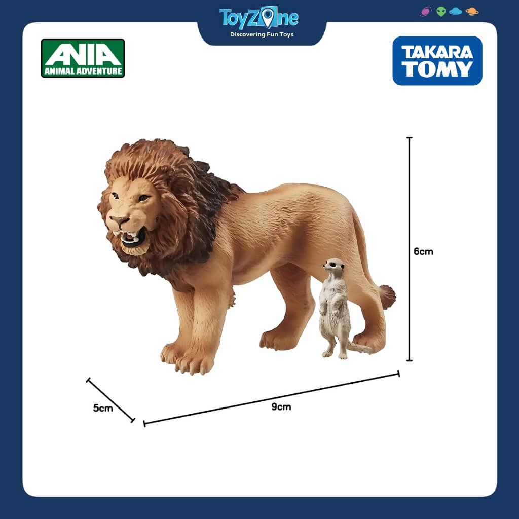 Mô hình đồ chơi Động vật Sư Tử ANIA AS-01 Lion TAKARA TOMY