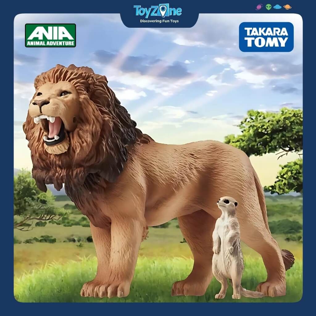 Mô hình đồ chơi Động vật Sư Tử ANIA AS-01 Lion TAKARA TOMY