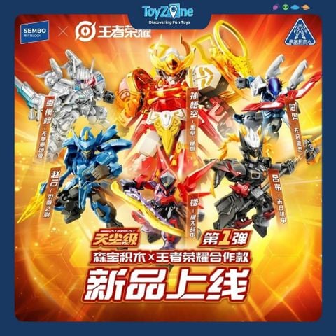 Mô hình đồ chơi lắp ráp Mecha Honor of Kings Mini Model Kit SEMBO