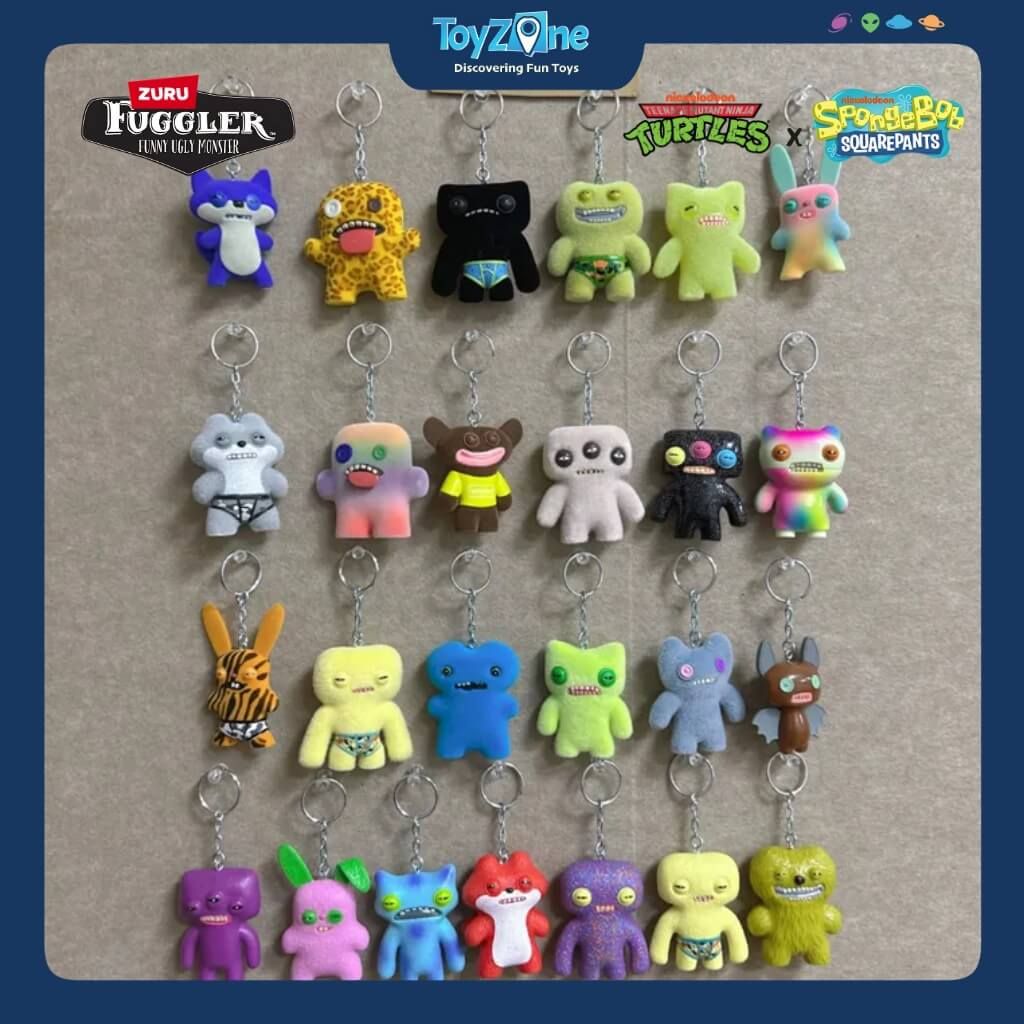 Mô Hình Đồ Chơi Móc Khóa Blind Bag Fuggler Series 2 ZURU TOYS