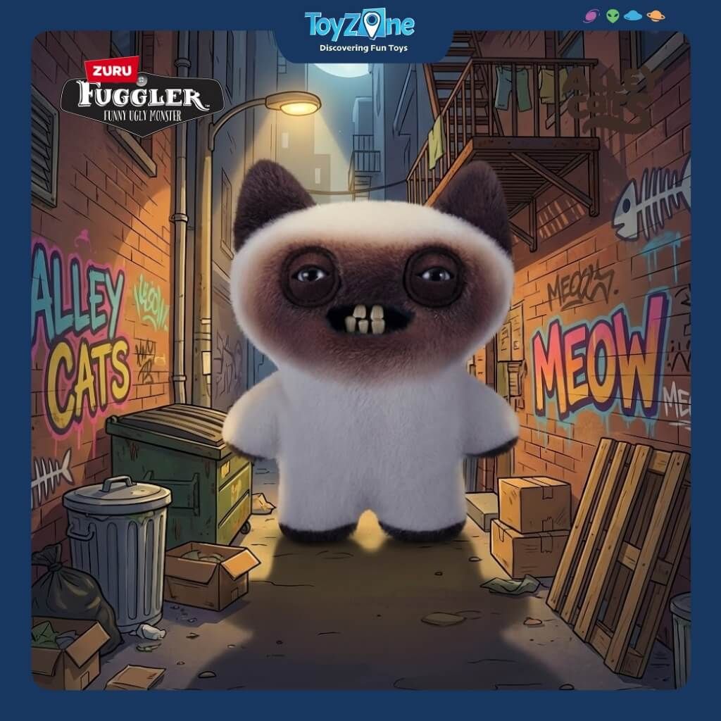 Mô hình đồ chơi sưu tầm Fuggler Alley Cats 9inch ZURU TOYS