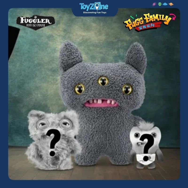 Mô hình đồ chơi sưu tầm Fuggler Fugg Family ( Gia Đình Quái Vật Fuggler ) ZURU TOYS