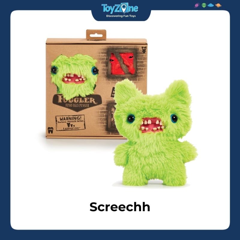 Mô hình đồ chơi sưu tầm Fuggler Fugg Family ( Gia Đình Quái Vật Fuggler ) ZURU TOYS