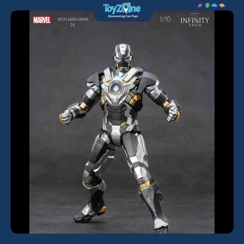 Mô hình Iron Man Mark 24 ( MK24 ) Tank 1:10 ZD TOYS