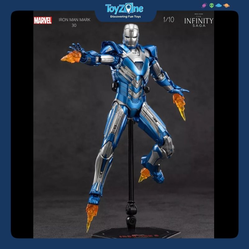 Mô hình Iron Man Mark 30 ( MK30 ) Blue Steel 1:10 ZD TOYS