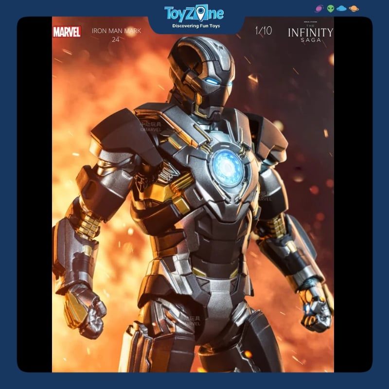 Mô hình Iron Man Mark 24 ( MK24 ) Tank 1:10 ZD TOYS