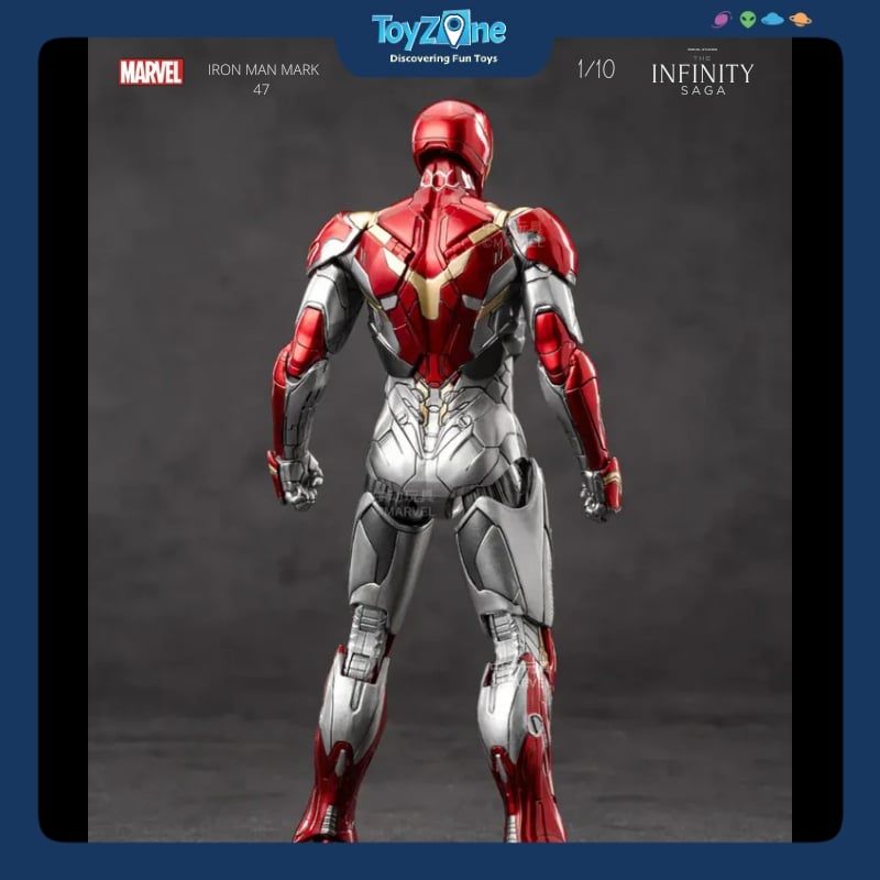Mô hình Iron Man Mark 47 ( MK47 ) Prodigal Son 1:10 ZD TOYS
