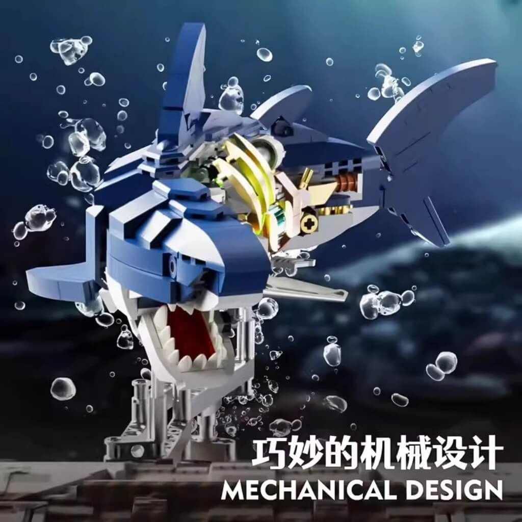 Mô hình lắp ráp Cá Mập Cơ Khí ( Shark Machinery ) JB01 MJI
