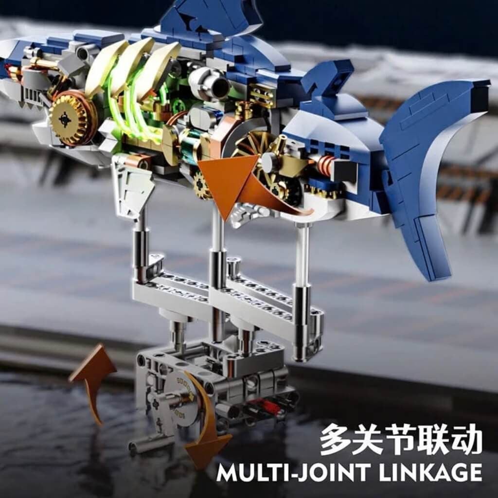 Mô hình lắp ráp Cá Mập Cơ Khí ( Shark Machinery ) JB01 MJI