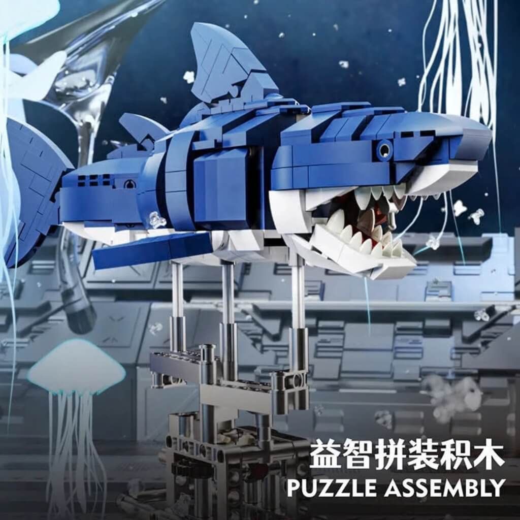 Mô hình lắp ráp Cá Mập Cơ Khí ( Shark Machinery ) JB01 MJI