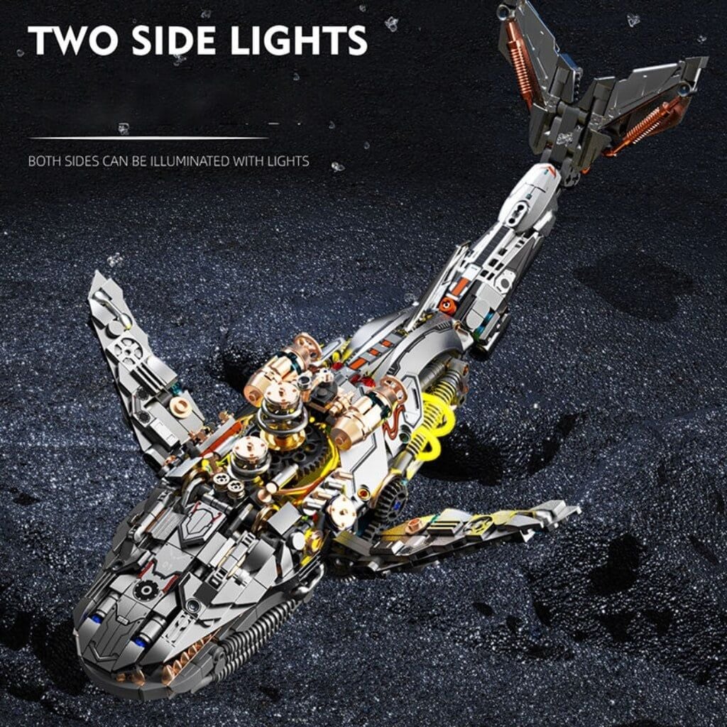 Mô hình lắp ráp Cá Voi Cơ Khí ( Whale Mechanical ) JB02 MJI