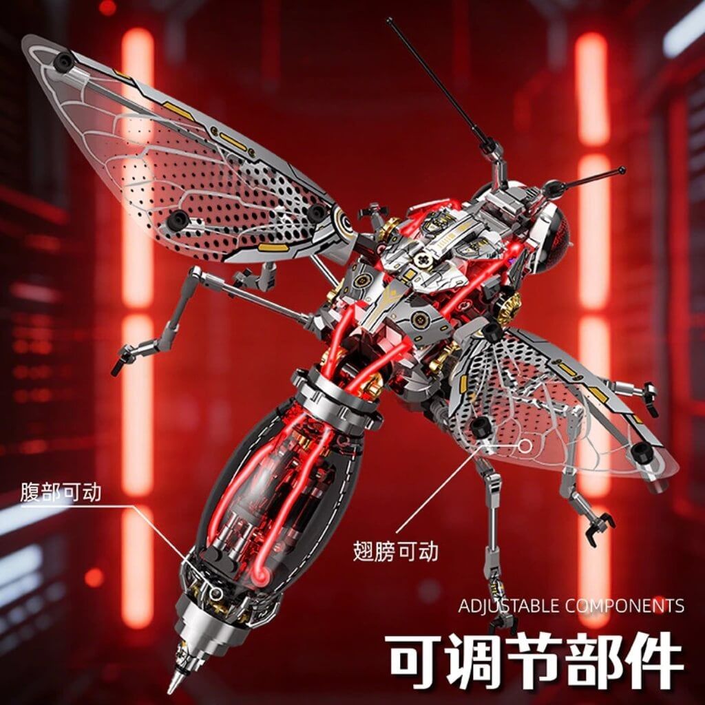 Mô hình lắp ráp Côn Trùng Muỗi Cơ Khí ( Mosquito Mechanical ) JB07 MJI