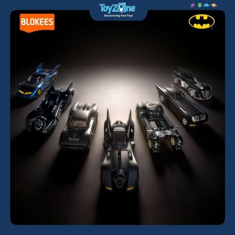 Mô hình lắp ráp DC WHEELS Batman E01 BatMobile EC06 BLOKEES