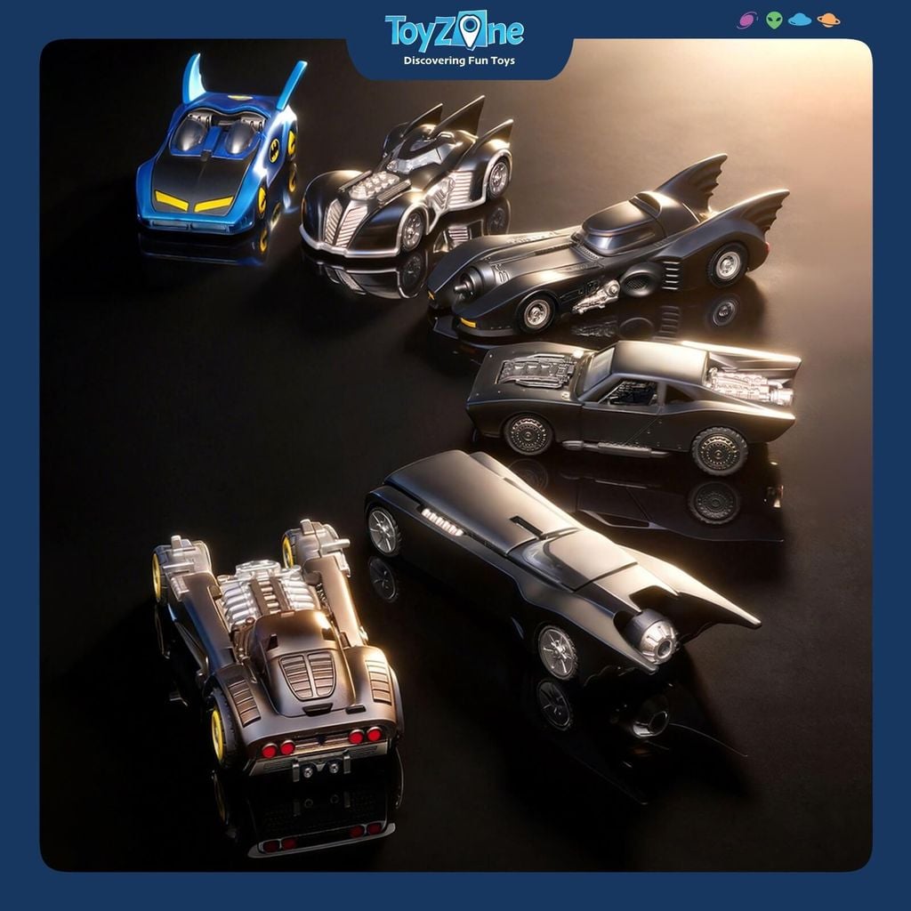 Mô hình lắp ráp DC WHEELS Batman E01 BatMobile EC06 BLOKEES