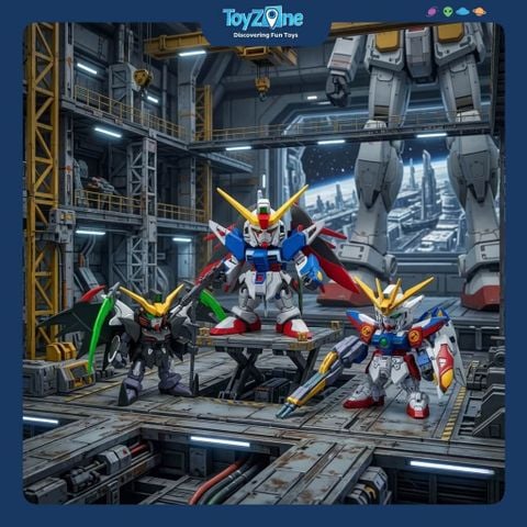Mô hình lắp ráp Gundam Bandai SD EX-Standard Model Kit BANDAI