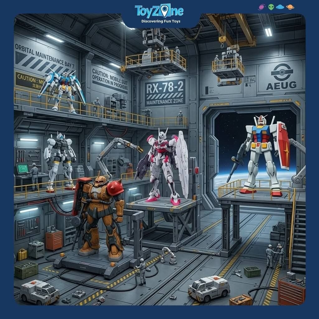 Mô hình lắp ráp Gundam HG 1/144 Model Kit BANDAI