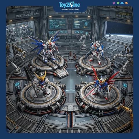 Mô hình lắp ráp Gundam MGSD 1/100 Model Kit BANDAI