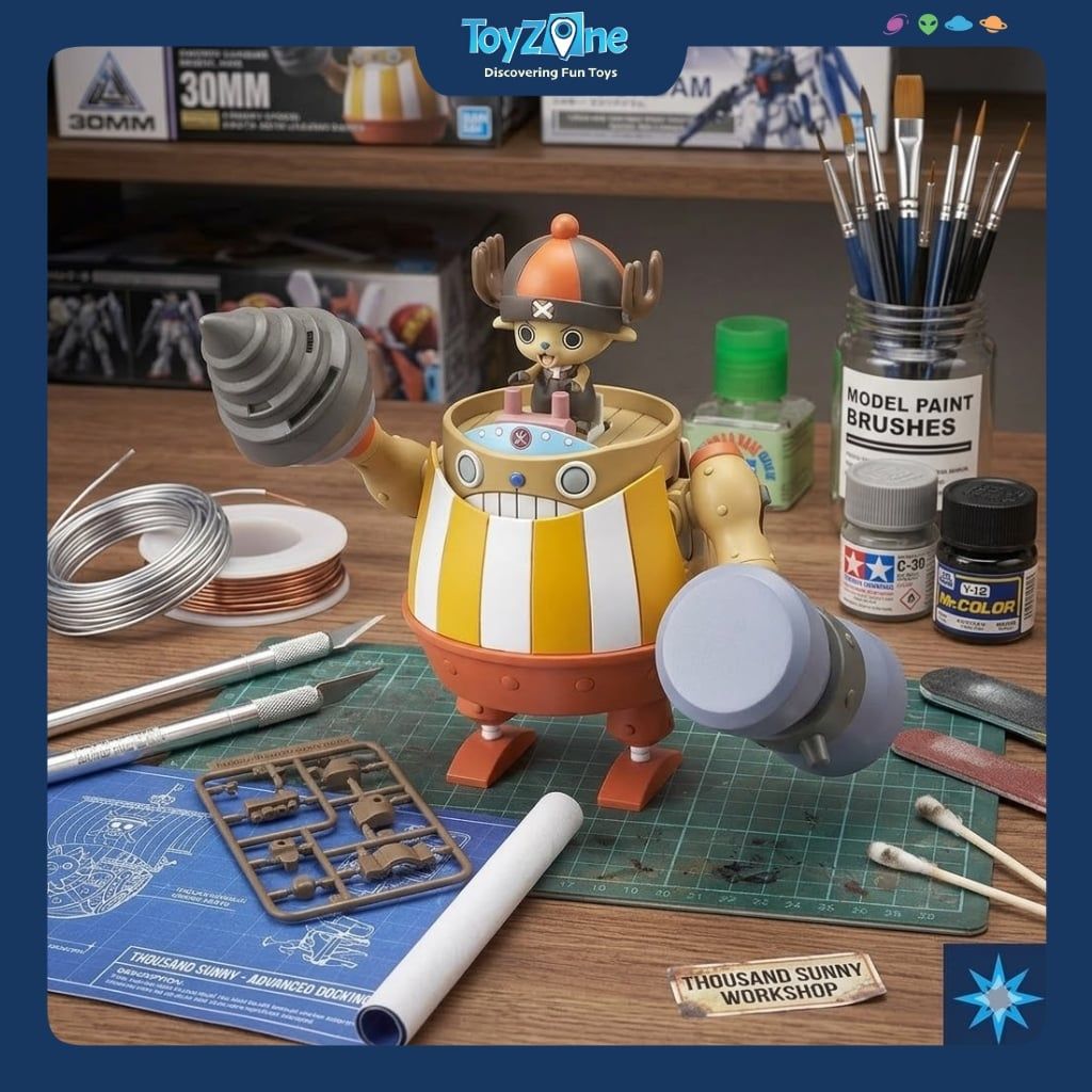 Mô hình lắp ráp One Piece Chopper Robo Super No.4 BANDAI