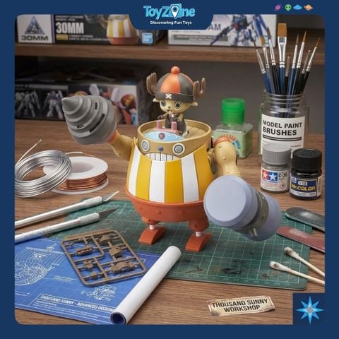 Mô hình lắp ráp One Piece Chopper Robo Super No.4 BANDAI