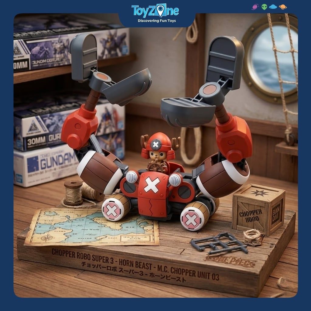 Mô hình lắp ráp One Piece Chopper Robot No.5 BANDAI