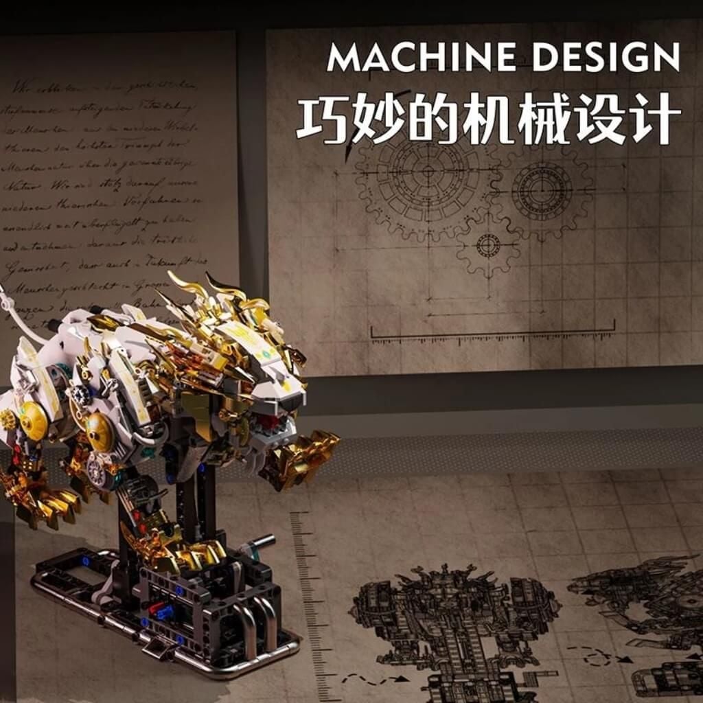 Mô hình lắp ráp Sư Tử Cơ Khí ( Lion Mechanical ) JB05 MJI