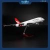Mô hình máy bay Qantas 47cm lắp ráp có đèn Everfly