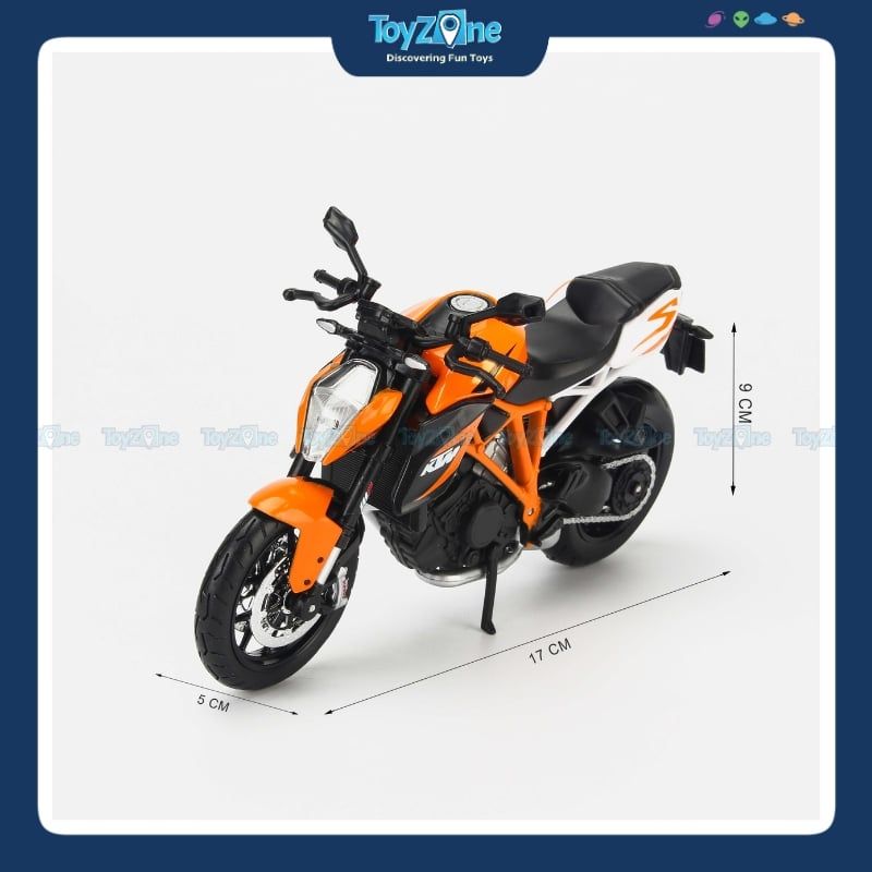 Mô hình mô tô KTM 1290 Super Duke 1:12 Maisto
