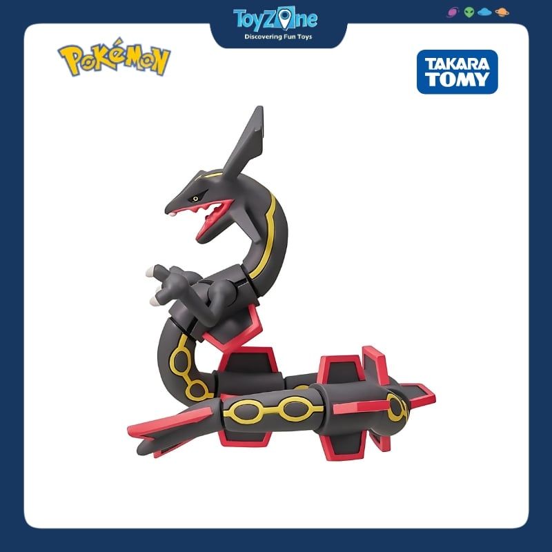 Mô hình Pokemon Moncolle Black Rayquaza ( Shiny Rayquaza ) ML-31 TAKARA TOMY