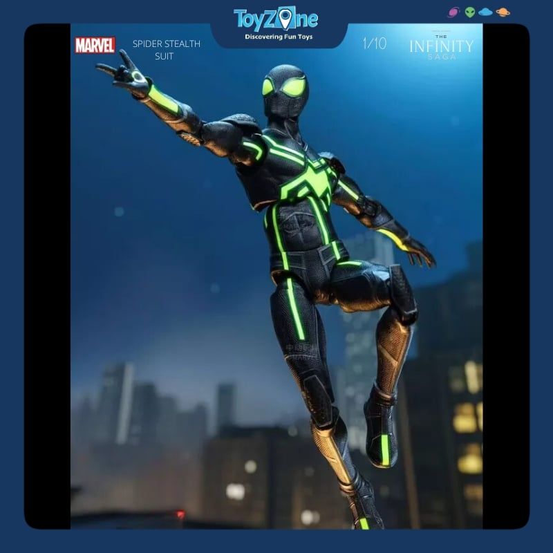 Mô hình Super War Spider Man Big Time 1:10 ZD TOYS