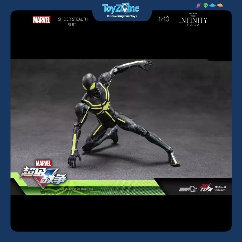 Mô hình Super War Spider Man Big Time 1:10 ZD TOYS