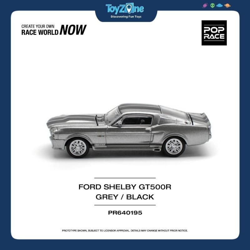 Mô hình xe 1967 Ford Shelby Mustang GT500 1:64 Pop Race