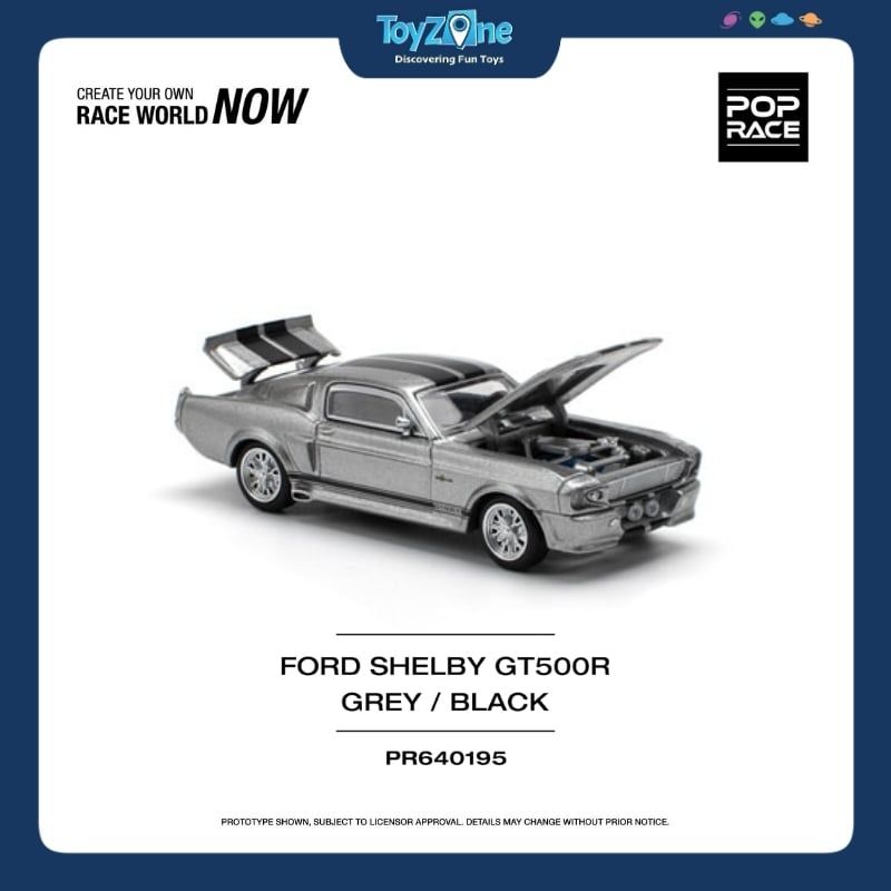 Mô hình xe 1967 Ford Shelby Mustang GT500 1:64 Pop Race