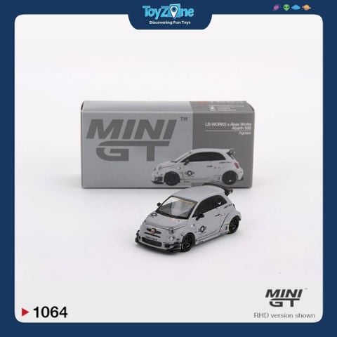 Mô hình xe ABARTH 595 1:64 MiniGT