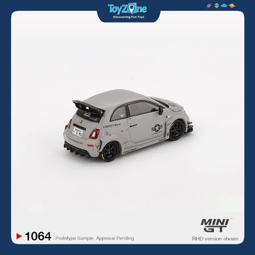 Mô hình xe ABARTH 595 1:64 MiniGT