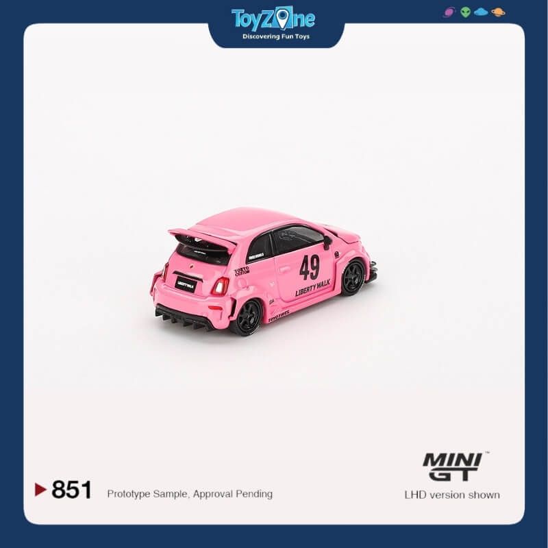 Mô hình xe ABARTH 595 1:64 MiniGT